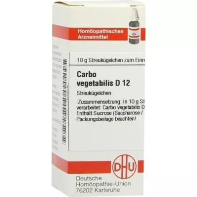 CARBO VEGETABILIS D 12 kuler, 10 g CARBO VEGETABILIS D 12 kuler, 10 g