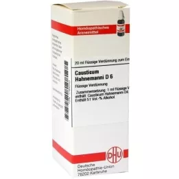 CAUSTICUM HAHNEMANNI D6 Fortynning, 20 ml