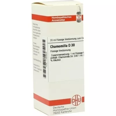 CHAMOMILLA D 30 Fortynning, 20 ml