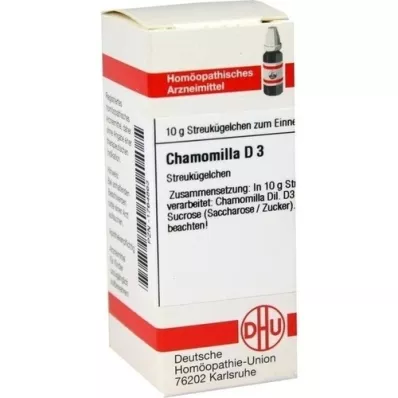 CHAMOMILLA D 3 kuler, 10 g CHAMOMILLA D 3 kuler, 10 g