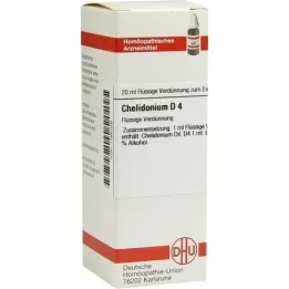 CHELIDONIUM D4 fortynning, 20 ml