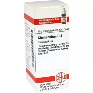 CHELIDONIUM D 4 kuler, 10 g CHELIDONIUM D 4 kuler, 10 g
