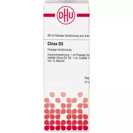 CHINA D3 fortynning, 20 ml