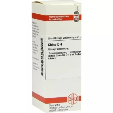 CHINA D4 fortynning, 20 ml CHINA D4 fortynning, 20 ml