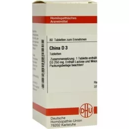 CHINA D 3 tabletter, 80 stk