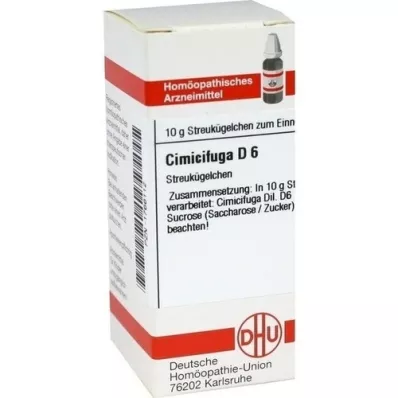 CIMICIFUGA D 6 kuler, 10 g CIMICIFUGA D 6 kuler, 10 g