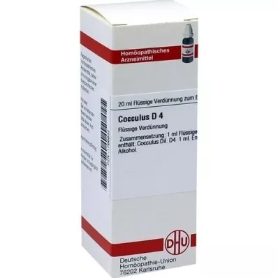 COCCULUS D4 fortynning, 20 ml