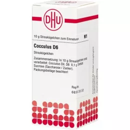 COCCULUS D 6 kuler, 10 g