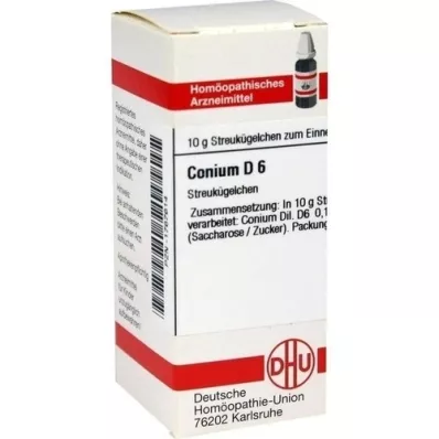 CONIUM D 6 kuler, 10 g CONIUM D 6 kuler, 10 g