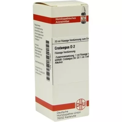 CRATAEGUS D 2 Fortynning, 20 ml