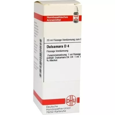 DULCAMARA D4 fortynning, 20 ml