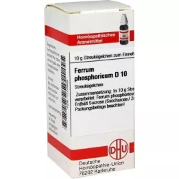 FERRUM PHOSPHORICUM D 10 kuler, 10 g