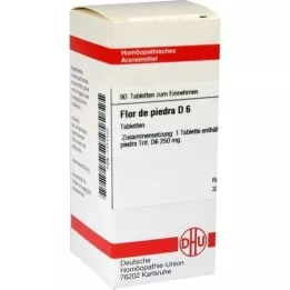 FLOR DE PIEDRA D 6 tabletter, 80 stk