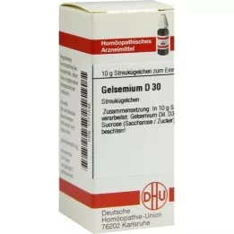 GELSEMIUM D 30 kuler, 10 g