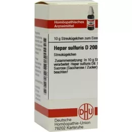 HEPAR SULFURIS D 200 kuler, 10 g