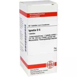 IGNATIA D 6 tabletter, 80 stk