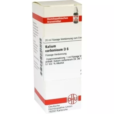 KALIUM BICHROMICUM D 12 Fortynning, 20 ml