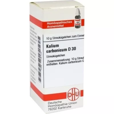 KALIUM CARBONICUM D 30 kuler, 10 g KALIUM CARBONICUM D 30 kuler, 10 g