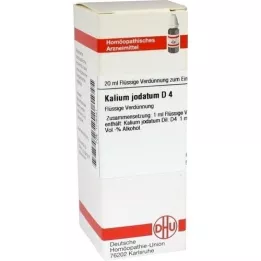 KALIUM JODATUM D4 fortynning, 20 ml