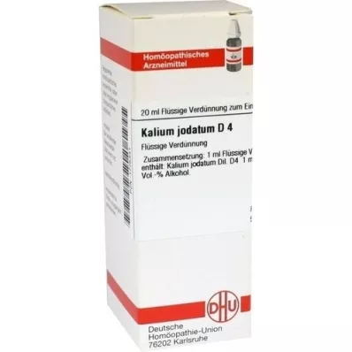 KALIUM JODATUM D4 fortynning, 20 ml KALIUM JODATUM D4 fortynning, 20 ml