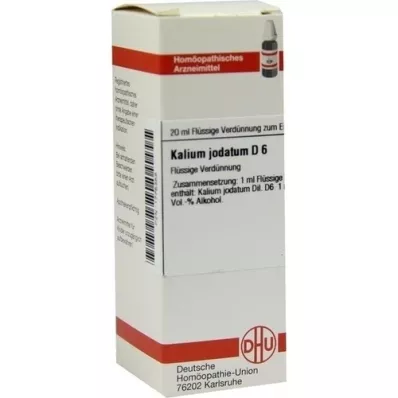 KALIUM JODATUM D6 Fortynning, 20 ml KALIUM JODATUM D6 Fortynning, 20 ml