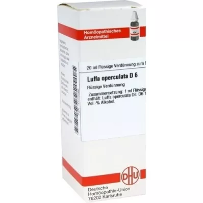 LUFFA OPERCULATA D6 Fortynning, 20 ml LUFFA OPERCULATA D6 Fortynning, 20 ml