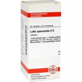 LUFFA OPERCULATA D 6 tabletter, 80 stk