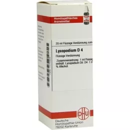 LYCOPODIUM D4 fortynning, 20 ml
