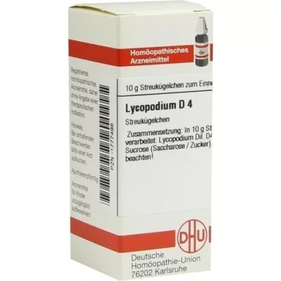 LYCOPODIUM D 4 kuler, 10 g