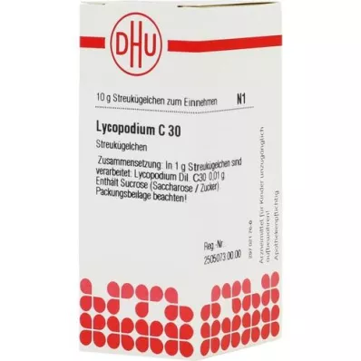 LYCOPODIUM C 30 kuler, 10 g LYCOPODIUM C 30 kuler, 10 g