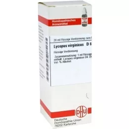 LYCOPUS VIRGINICUS D6 Fortynning, 20 ml