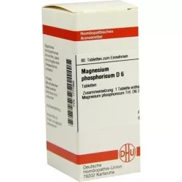 MAGNESIUM PHOSPHORICUM D 6 tabletter, 80 stk
