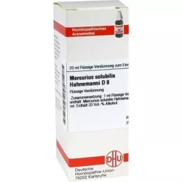 MERCURIUS SOLUBILIS Hahnemanni D 8 Fortynning, 20 ml