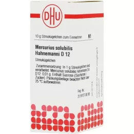 MERCURIUS SOLUBILIS Hahnemanni D 12 kuler, 10 g