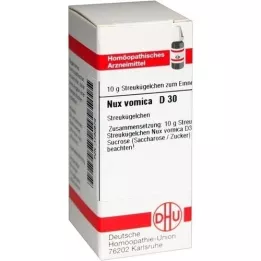 NUX VOMICA D 30 kuler, 10 g