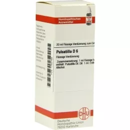 PULSATILLA D6 Fortynning, 20 ml