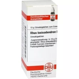 RHUS TOXICODENDRON D 3 kuler, 10 g