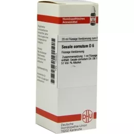 SECALE CORNUTUM D6 Fortynning, 20 ml
