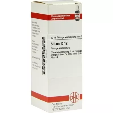 SILICEA D 12 Fortynning, 20 ml SILICEA D 12 Fortynning, 20 ml