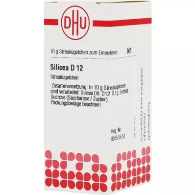 SILICEA D 12 kuler, 10 g SILICEA D 12 kuler, 10 g