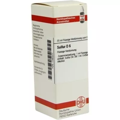 SULFUR D6 Fortynning, 20 ml