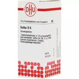 SULFUR D 6 kuler, 10 g