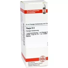THUJA D3 fortynning, 20 ml