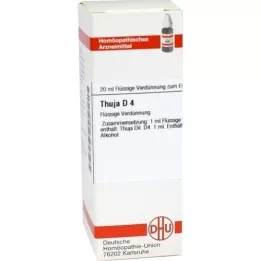 THUJA D4 fortynning, 20 ml