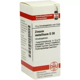 ZINCUM METALLICUM D 30 kuler, 10 g