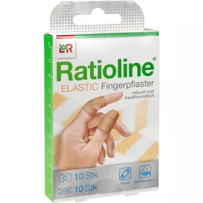 RATIOLINE elastisk finger spesialkobling i 2 størrelser, 20 stk
