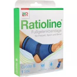 RATIOLINE aktiv ankelbandasje størrelse S, 1 stk
