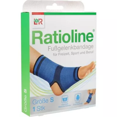 RATIOLINE aktiv ankelbandasje størrelse S, 1 stk