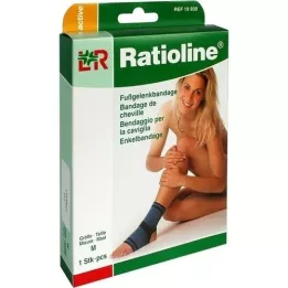 RATIOLINE aktiv ankelbandasje størrelse M, 1 stk
