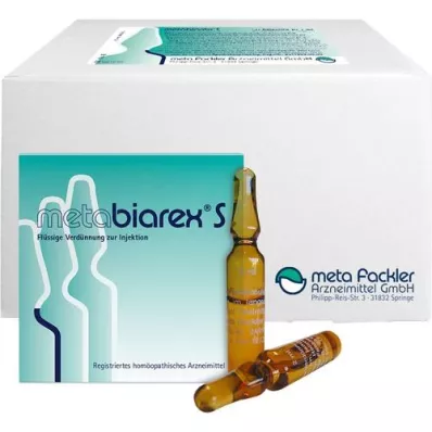 METABIAREX S injeksjonsvæske, oppløsning, 50X2 ml METABIAREX S injeksjonsvæske, oppløsning, 50X2 ml